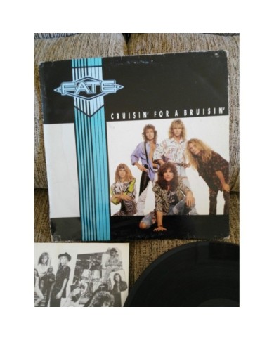 FATE CRUISIN FOR A BRUISIN LP 12" VINILO VINYL 1988 G+/VG SPANISH ED HISPAVOX 4T