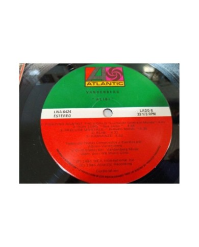 Adrian Vandenberg Alibi MEXICO Edition 1985 - LP Vinilo 12" VG/VG - 3T