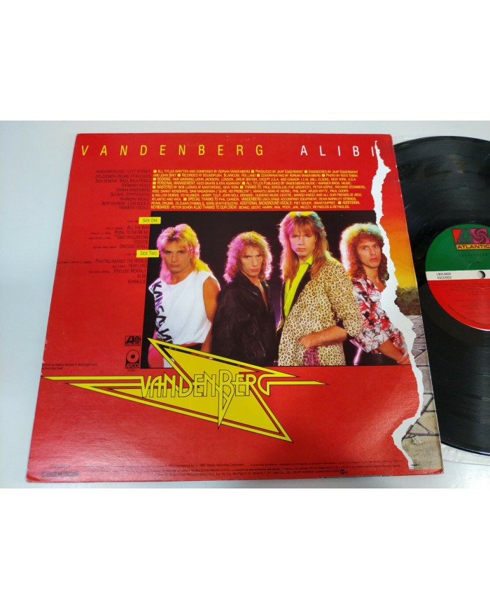 Adrian Vandenberg Alibi MEXICO Edition 1985 - LP Vinilo 12" VG/VG - 3T