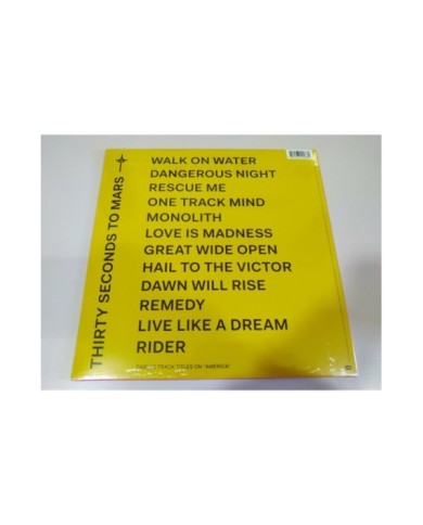 Thirty Seconds To Mars America Paises Bajos - LP Vinilo Blanco 12" Nuevo - 4T Thirty Seconds To Mars America Paises Bajos - LP Vinilo Blanco 12" Nuevo - 4T