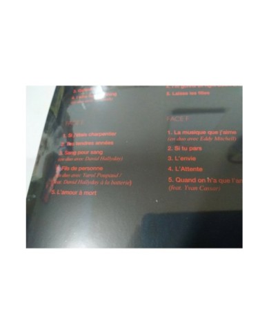 Johnny Hallyday Born Rocker Tour Omnisports Paris 3x LP Vinilo Rojo 12" NUEVO 4T