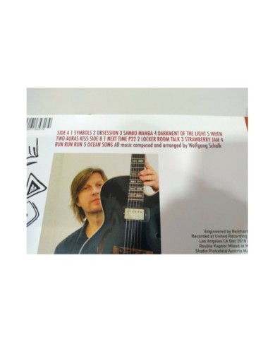 Wolfgang Schalk Obsession 2019 - LP Vinilo 12" VG+/VG+ - 4T