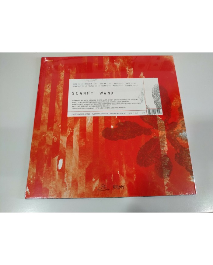 Schnitt Wand 2019 - LP Vinilo 12" NUEVO - 4T