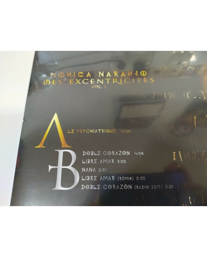 Monica Naranjo Mes Excentricites Vol I LP Vinilo transparente 12" Nuevo 3T