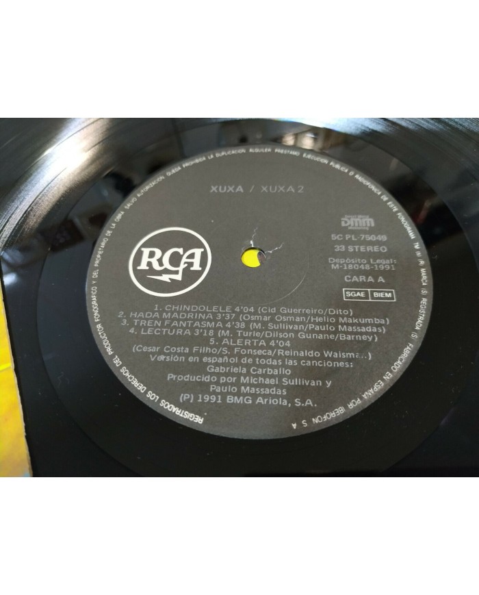 Xuxa Xuxa 2 - Spain Edition 1991 RCA incluye poster - LP Vinilo 12" VG/VG - 2T