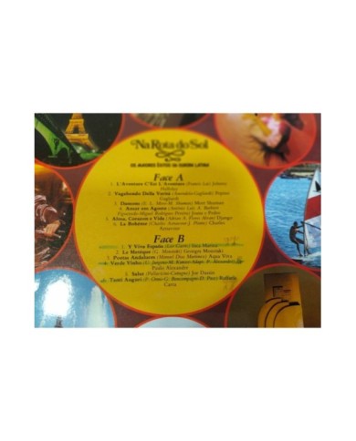 Os Maiores Exitos Europa Latina Box - 8 x LP 12" Vinilo VG/VG - 3T