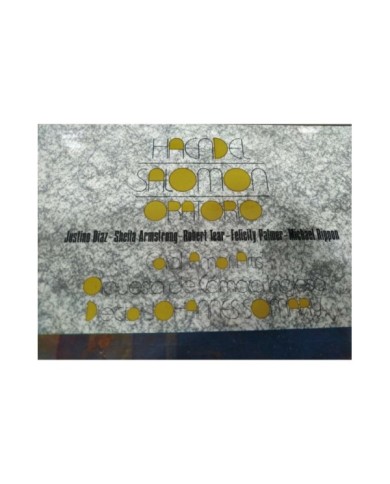 Haendel Salomon Oratorio 1977 Spain Ed Box 3 x LP + Libreto 12" Vinilo VG/VG 3T