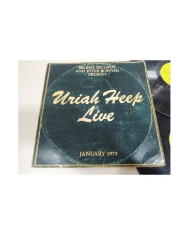Uriah Heep Live 1973 Bronze EU Edition - 2 x LP Vinilo 12" G+/G+ - 3T
