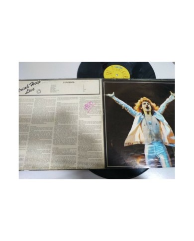 Uriah Heep Live 1973 Bronze EU Edition - 2 x LP Vinilo 12" G+/G+ - 3T