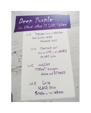 Deep Purple The Now What ?! Live Tapes 2013 - 2 x LP Vinilo 12" Nuevo - 3T