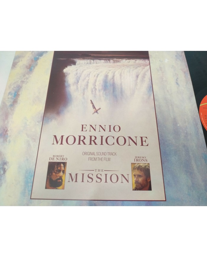 The Mission Soundtrack 1986 Virgin Ennio Morricone - LP Vinilo 12" V/VG - 3T