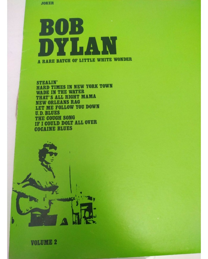 Bob Dylan A Rare Batch of Little White Wonder 1974 - LP Vinilo 12" VG/VG - 3T
