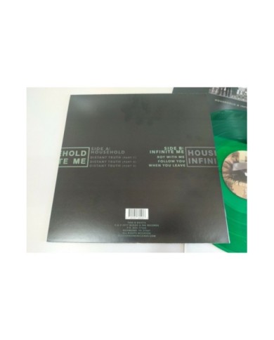 Household Infinite Me 2017 Indie Alternative - LP Vinilo Verde 12" VG+/VG+ - 3T