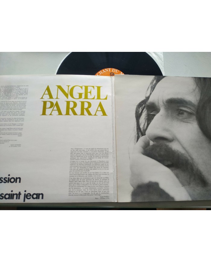 Angel Parra La Pasion Selon Saint Jean 1976 France Edition - LP Vinilo 12" VG/VG