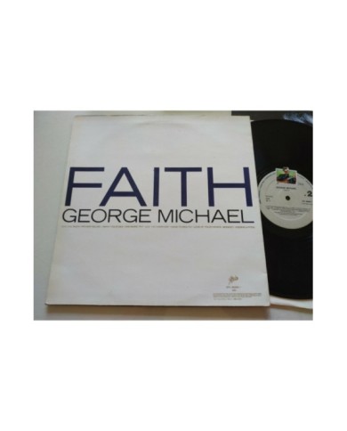 George Michael Faith Epic Spain First Press 1987 - LP Vinilo 12" VG/VG