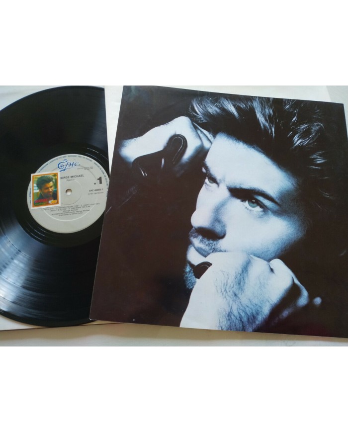 George Michael Faith Epic Spain First Press 1987 - LP Vinilo 12" VG/VG