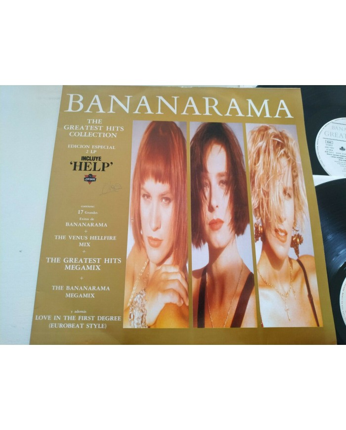 Bananarama The Greatest Hits Collection 1989 London - 2 x LP 12" Vinilo - VG/VG