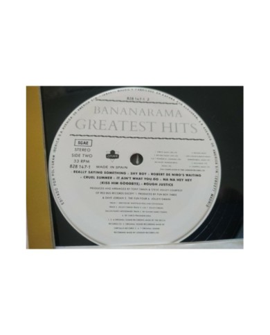 Bananarama The Greatest Hits Collection 1989 London - 2 x LP 12" Vinilo - VG/VG