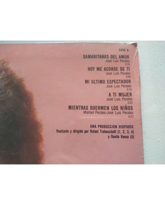 Jose Luis Perales Amaneciendo en Ti 1984 Hispavox - LP Vinilo 12" Nuevo
