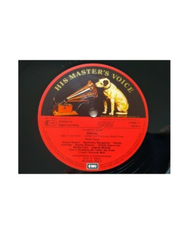 Verdi Ernani Domingo Freni Riccardo Muti Box 3 x LP + Libreto 12" Vinilo VG/VG