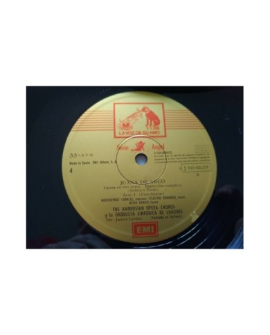 Verdi Giovanna D?Arco Caballe Domingo EMI 1973 Box 3 x LP 12" Vinilo VG/VG