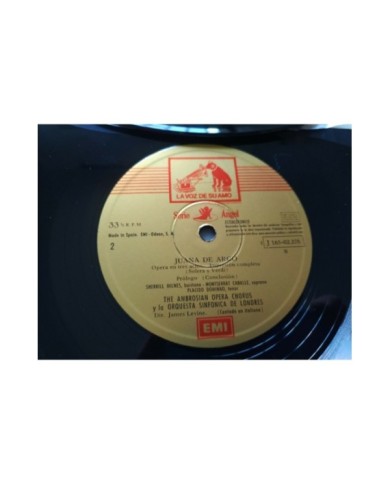 Verdi Giovanna D?Arco Caballe Domingo EMI 1973 Box 3 x LP 12" Vinilo VG/VG