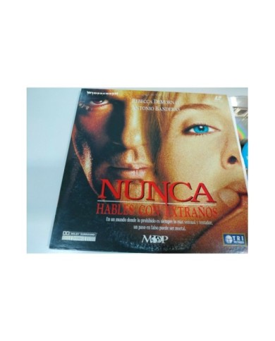Nunca Hables con Extra?os Antonio Banderas Rebecca Demornay Laserdisc LD ESPA?OL Nunca Hables con Extra?os Antonio Banderas Rebecca Demornay Laserdisc LD ESPA?OL