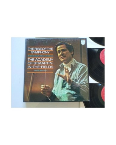 The Rise Of The Symphony Marriner 1970 Box 4 x LP + Libreto 12" Vinilo VG/VG