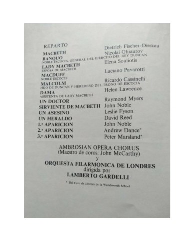 Verdi Macbeth Gardelli DECCA 1974 Box 3 x LP + Libreto 12" Vinilo VG/VG 3T