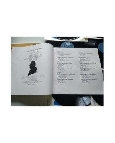 Haydn String Quartets Aeolian 1975 Box 6 x LP + Libreto 12" Vinilo VG/VG 3T