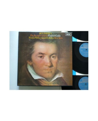 Beethoven The Five Piano Concerti Stein Box 4 x LP + Libreto 12" Vinilo VG/VG