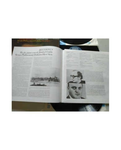 Beethoven The Five Piano Concerti Stein Box 4 x LP + Libreto 12" Vinilo VG/VG