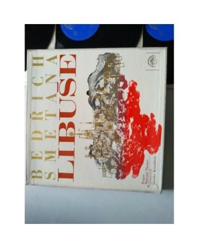 Bedrich Smetana Libuse Krombholc 1966 Box 4 x LP + Libreto 12" Vinilo VG/VG