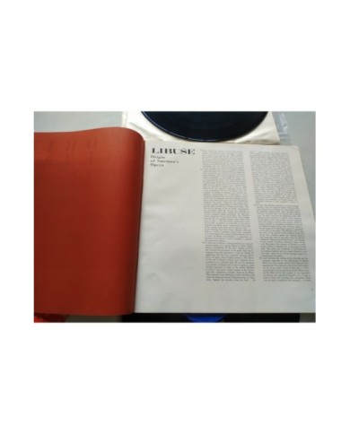 Bedrich Smetana Libuse Krombholc 1966 Box 4 x LP + Libreto 12" Vinilo VG/VG