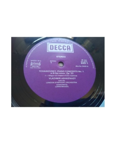 Ashkenazy In Concerto Solti Mehta Maazel Box 4 x LP + Libreto 12" Vinilo VG/VG