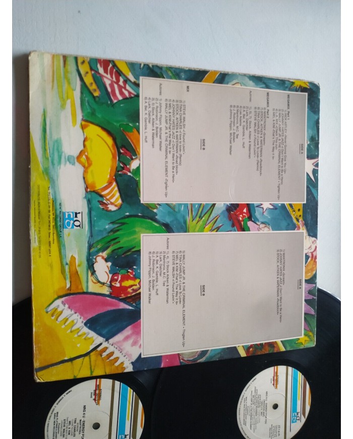 Mike Platinas NRG 4 U Energy For You 1988 Javier Ussia  2 x LP Vinilo 12" G+/G+