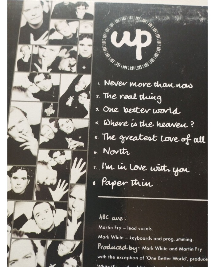 ABC Up 1989 Phonogram Spain Press - LP Vinilo 12" VG/VG Am