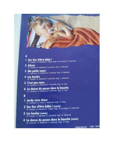 Jordy Pochette Surprise 1992 CBS Spain First Press - LP Vinilo 12" VG/VG