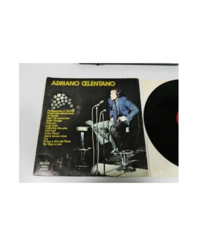 ADRIANO CELENTANO LP 12" G+/G+ SPANISH EDITION 1978 MEGA RARE PROMOTIONAL