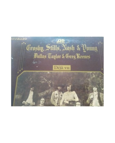 Crosby Stills Nash & Young Deja Vu Atlantic 1970 Spain Press LP Vinilo 12" VG/VG