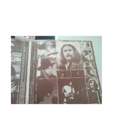 Crosby Stills Nash & Young Deja Vu Atlantic 1970 Spain Press LP Vinilo 12" VG/VG