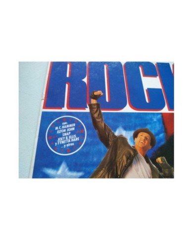 Rocky V Soundtrack MC Hammer Elton John 1990 Spain Press LP Vinilo 12" VG/VG Am