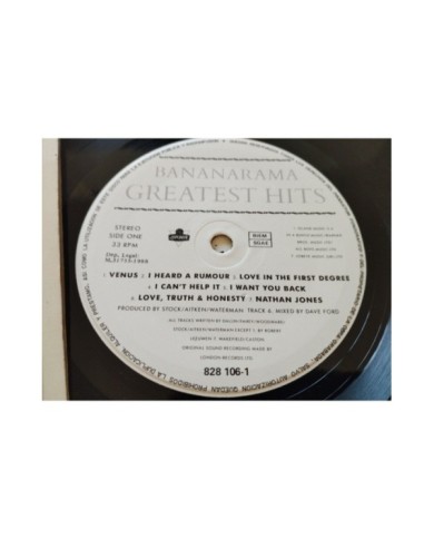 Bananarama Greatest Hits 828106-1 London 1988 - LP Vinilo 12" VG/VG 4T Bananarama Greatest Hits 828106-1 London 1988 - LP Vinilo 12" VG/VG 4T