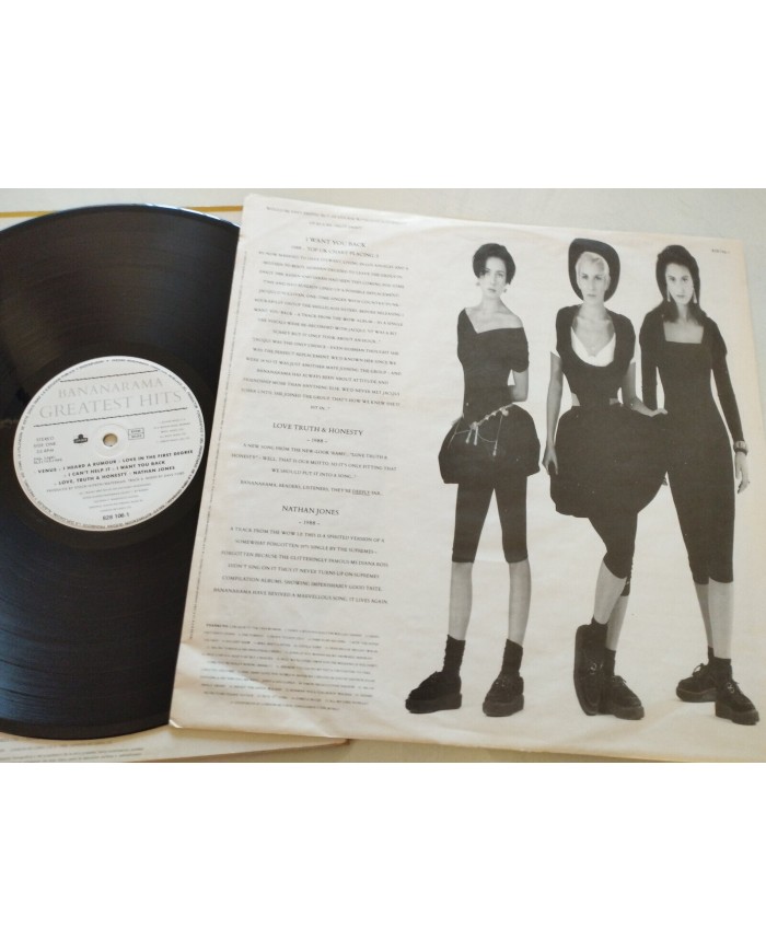 Bananarama Greatest Hits 828106-1 London 1988 - LP Vinilo 12" VG/VG 4T