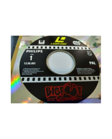 Bigfoot y los Henderson William Dear - Laserdisc LD ESPA?OL Bigfoot y los Henderson William Dear - Laserdisc LD ESPA?OL