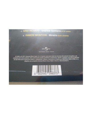 Pa Saber de Guitarra La Flamenca Paco de LuciaTomatito 2021 LP Vinilo 12" Nuevo