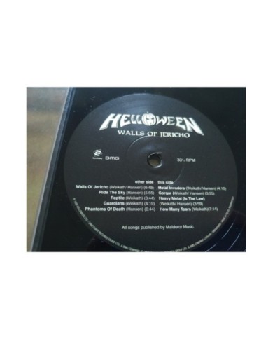 Helloween Walls Of Jericho 2015 Sanctuary BMG - LP Vinilo 12" VG/VG Mg