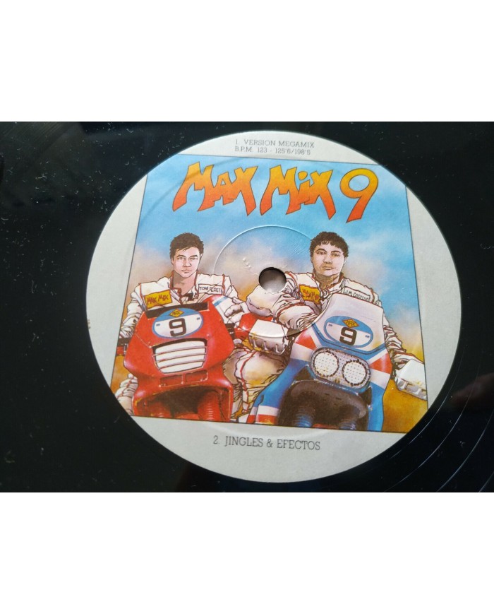 Max Mix 9 Megamix Max Music 1989 First Press - 2 x LP 12" Vinilo - VG/VG