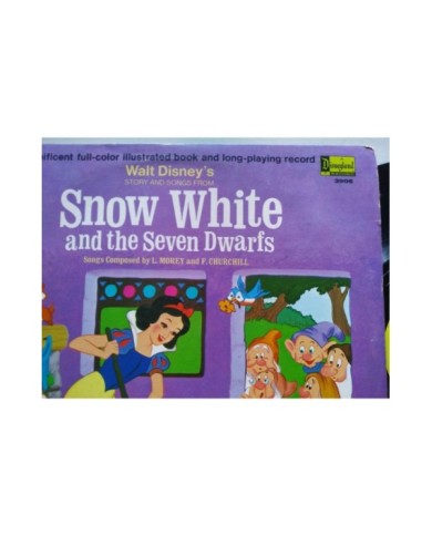 Snow White Seven Dwarfs Soundtrack V.O. Walt Disney 3906 - LP Vinilo 12" VG/VG