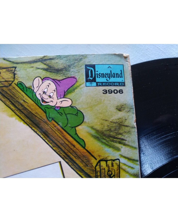 Snow White Seven Dwarfs Soundtrack V.O. Walt Disney 3906 - LP Vinilo 12" VG/VG